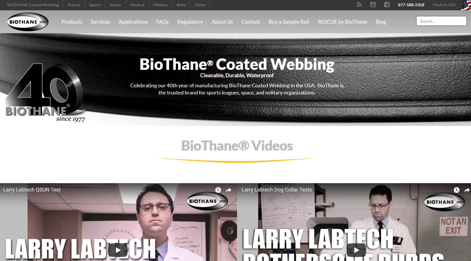 Case Study: BioThane Finds the Right Google Site Search Replacement Through Thunderstone